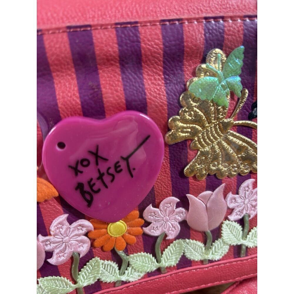 Betsey Johnson Purse Womens Tangerine Love Bug Quirky Whimsical Vintage Rare‎ - Picture 13 of 16